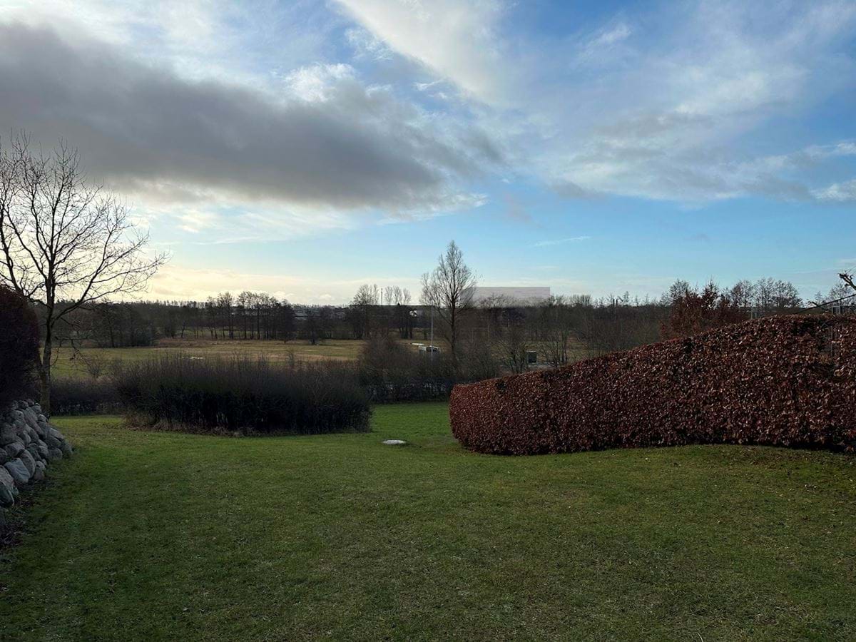 Visualisering af ny bebyggelse i 25 meters højde set fra Græse Bakkeby